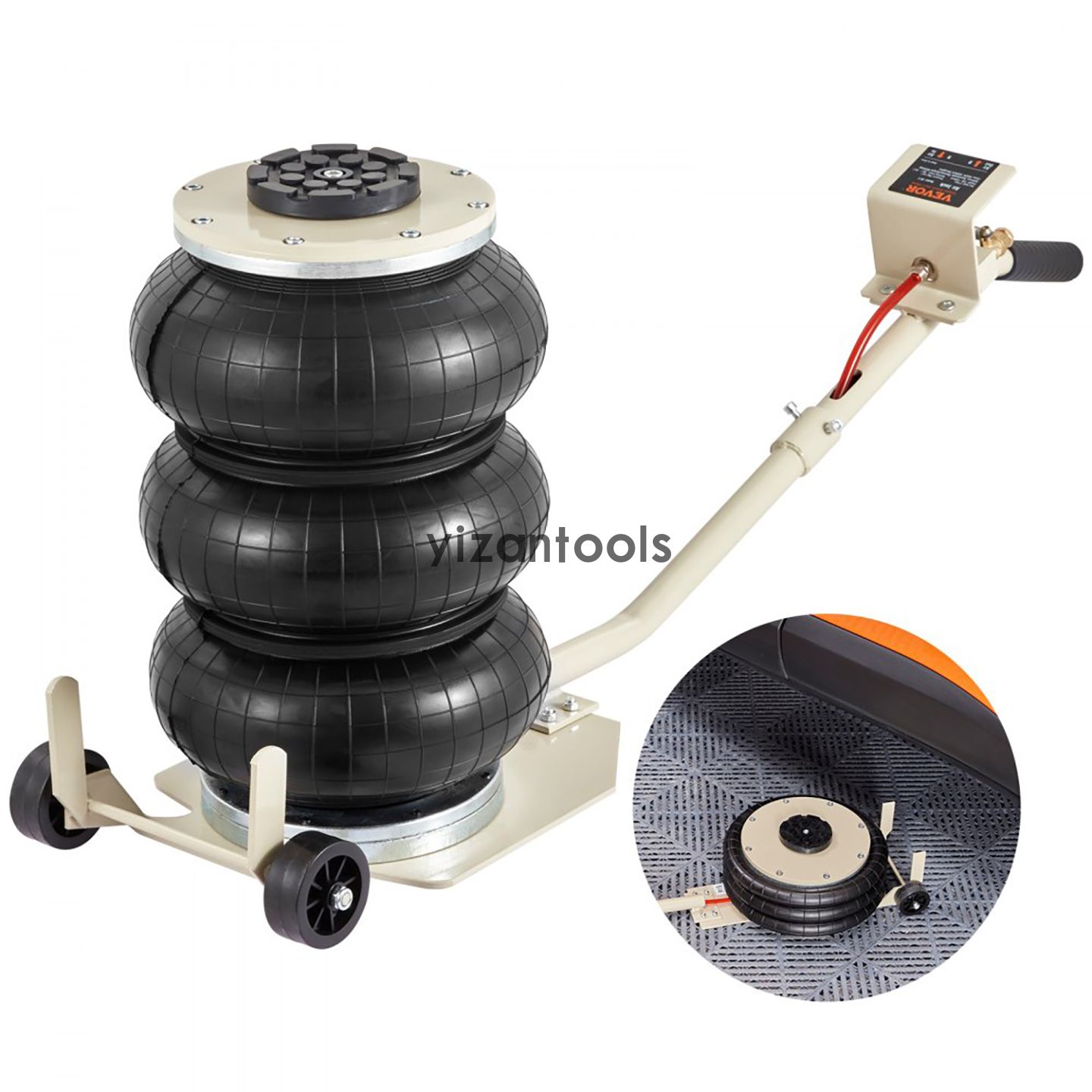 Triple Bag Air Jack 3 Ton-YJ05003
